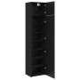 Armario de almacenamiento Roble negro 50 x 41 x 225 cm