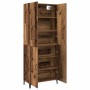 Alacena 2 pcs Madera vieja 69.5 x 34 x 180 cm