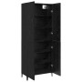 Alacena 2 pcs Roble negro 69.5 x 34 x 180 cm