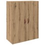 Armarios Montados en la Pared 2 pcs Roble artisan