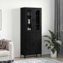 Alacena 2 pcs Roble negro 69.5 x 34 x 180 cm