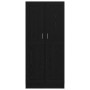 Estantería para libros Roble negro 82.5 x 30.5 x 185 cm