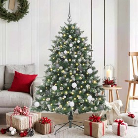 Árbol de Navidad artificial Verde 150 cm PVC, Plástico y Acero en Arboles de navidad | Comprar online en Foro24