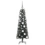 ÁrboldeNavidadartificial con luces de tiras LED Verde 120cm PVC