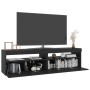 TV-Möbel mit LED-Leuchten 2 Einheiten schwarz 75x35x40 cm von vidaXL, TV-Möbel - Ref: Foro24-804394, Preis: 96,03 €, Rabatt: %