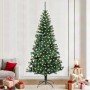 Árbol de Navidad Artificial Preiluminado Verde 240 cm en Arboles de navidad | Comprar online en Foro24