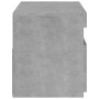 TV-Schrank mit LED-Leuchten betongrau 75x35x40 cm von vidaXL, TV-Möbel - Ref: Foro24-804399, Preis: 51,93 €, Rabatt: %