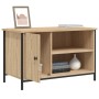 TV-Schrank aus Sonoma-Eichensperrholz, 80 x 40 x 50 cm von vidaXL, TV-Möbel - Ref: Foro24-832769, Preis: 61,76 €, Rabatt: %