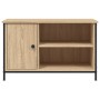 Mueble para TV madera contrachapada roble Sonoma 80x40x50 cm de vidaXL, Muebles TV - Ref: Foro24-832769, Precio: 62,22 €, Des...