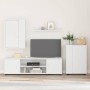 Conjunto de mueble de TV 4 pcs Madera contrachapada en Muebles TV | Comprar online en Foro24