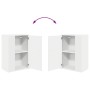 Conjunto de mueble de TV 4 pcs Madera contrachapada en Muebles TV | Comprar online en Foro24