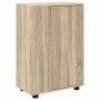 Juego de mueble de TV de 4 piezas 4 pcs Roble Sonoma