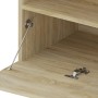 TV-Schrank mit LED-Leuchten Sonoma-Eiche 75x35x40 cm von vidaXL, TV-Möbel - Ref: Foro24-804397, Preis: 47,01 €, Rabatt: %