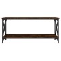Couchtisch aus geräuchertem Eichenholz und Eisen, 100 x 45 x 45 cm von vidaXL, Couchtisch - Ref: Foro24-823314, Preis: 46,91 ...