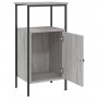 Sonoma grauer Nachttisch aus Holzwerkstoff, 41 x 31 x 80 cm von vidaXL, Nachttische - Ref: Foro24-825929, Preis: 45,42 €, Rab...