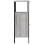 Sonoma grauer Nachttisch aus Holzwerkstoff, 41 x 31 x 80 cm von vidaXL, Nachttische - Ref: Foro24-825929, Preis: 45,42 €, Rab...