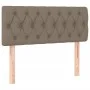 Box spring bed with taupe gray fabric mattress 90x190 cm by vidaXL, Beds and slatted bases - Ref: Foro24-3130477, Price: 314,...