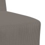 Unidad de Sofá Modular sin Brazos 2 pcs Gris claro