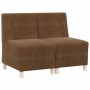 Sofá Sillón 2 pcs Marrón 55 x 74 x 82 cm