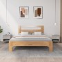 Mesitas de noche 2 uds contrachapada gris hormigón 50x46x50 cm de vidaXL, Mesitas de noche - Ref: Foro24-819541, Precio: 72,79 €