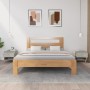 Mesitas de noche 2 uds contrachapada gris hormigón 50x46x50 cm de vidaXL, Mesitas de noche - Ref: Foro24-819541, Precio: 72,79 €
