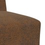 Unidad de Sofá Modular sin Brazos 3 pcs Marrón 55 x 74 x 82 cm en Sofás | Comprar online en Foro24