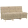 Sofá Sillón 3 pcs Gris Claro 55 x 74 x 82 cm