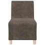 Sofá Sillón 3 pcs Gris oscuro 55 x 74 x 82 cm