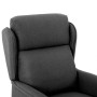 Sillón reclinable Gris oscuro 67.5 x 93.5 x 101.5 cm tela