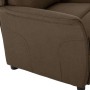 Sillón reclinable Marrón 67.5 x 93.5 x 101.5 cm tela