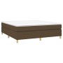 Boxspringbett mit dunkelbrauner Stoffmatratze 160x200 cm von vidaXL, Betten und Lattenroste - Ref: Foro24-3144533, Preis: 419...
