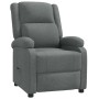 Sillón reclinable de tela gris oscuro en Sillones | Comprar online en Foro24