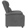 Sillón reclinable de tela gris oscuro en Sillones | Comprar online en Foro24