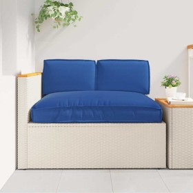 Juego de cojines de paleta 3 pcs Azul real 120 x 80 x 12 cm Juego de cojines de paleta 3 pcs Azul real 120 x 80 x 12 cm