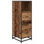 Juego de muebles de baño 3 pcs Madera vieja 35 x 37.5 x 100 cm