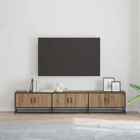 Gabinete de TV Roble artisan 210 x 35 x 41 cm