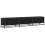 Unidades de TV 2 pcs Roble Negro 210 x 35 x 41 cm en Muebles TV | Comprar online en Foro24