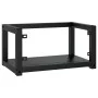 Black iron suspended washbasin structure 59x38x31 cm by vidaXL, bathroom vanities - Ref: Foro24-338494, Price: 60,91 €, Disco...