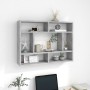 Betongraues Wandregal aus Sperrholz, 75 x 16 x 55 cm von vidaXL, Regale und Regale - Ref: Foro24-803006, Preis: 37,47 €, Raba...