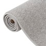 Alfombra de pelo corto gris claro 80x150 cm