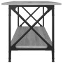 Sonoma-Couchtisch aus grauem Holz und Eisen, 100 x 45 x 45 cm von vidaXL, Couchtisch - Ref: Foro24-823315, Preis: 56,06 €, Ra...