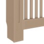 Cubierta de Radiador 2 pcs Marrón 172 x 19 x 81.5 cm