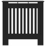 Cubierta de Radiador 2 pcs Negro 78 x 19 x 81.5 cm