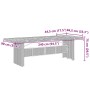 Conjunto de Comedor de Jardín 9 pcs Negro Poliratán