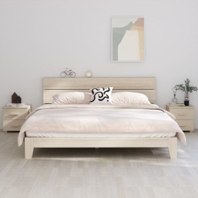 Mesitas noche 2 uds HAMAR pino macizo marrón miel 40x35x44,5 cm Mesitas noche 2 uds HAMAR pino macizo marrón miel 40x35x44,5 cm