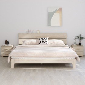 Mesitas noche 2 uds HAMAR pino macizo marrón miel 40x35x44,5 cm Mesitas noche 2 uds HAMAR pino macizo marrón miel 40x35x44,5 cm