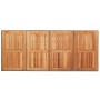 Conjunto de Comedor de Jardín 7 pcs Gris 190 x 80 x 75 cm