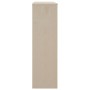 Aparador superior HAMAR pino macizo marrón miel 90x30x100 cm