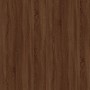 Brown oak plywood bedside table 50x46x50 cm by vidaXL, Nightstands - Ref: Foro24-819546, Price: 50,99 €, Discount: %