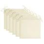 Garden chairs 6 units with cream teak wood cushions by vidaXL, Garden chairs - Ref: Foro24-3065592, Price: 380,57 €, Discount: %